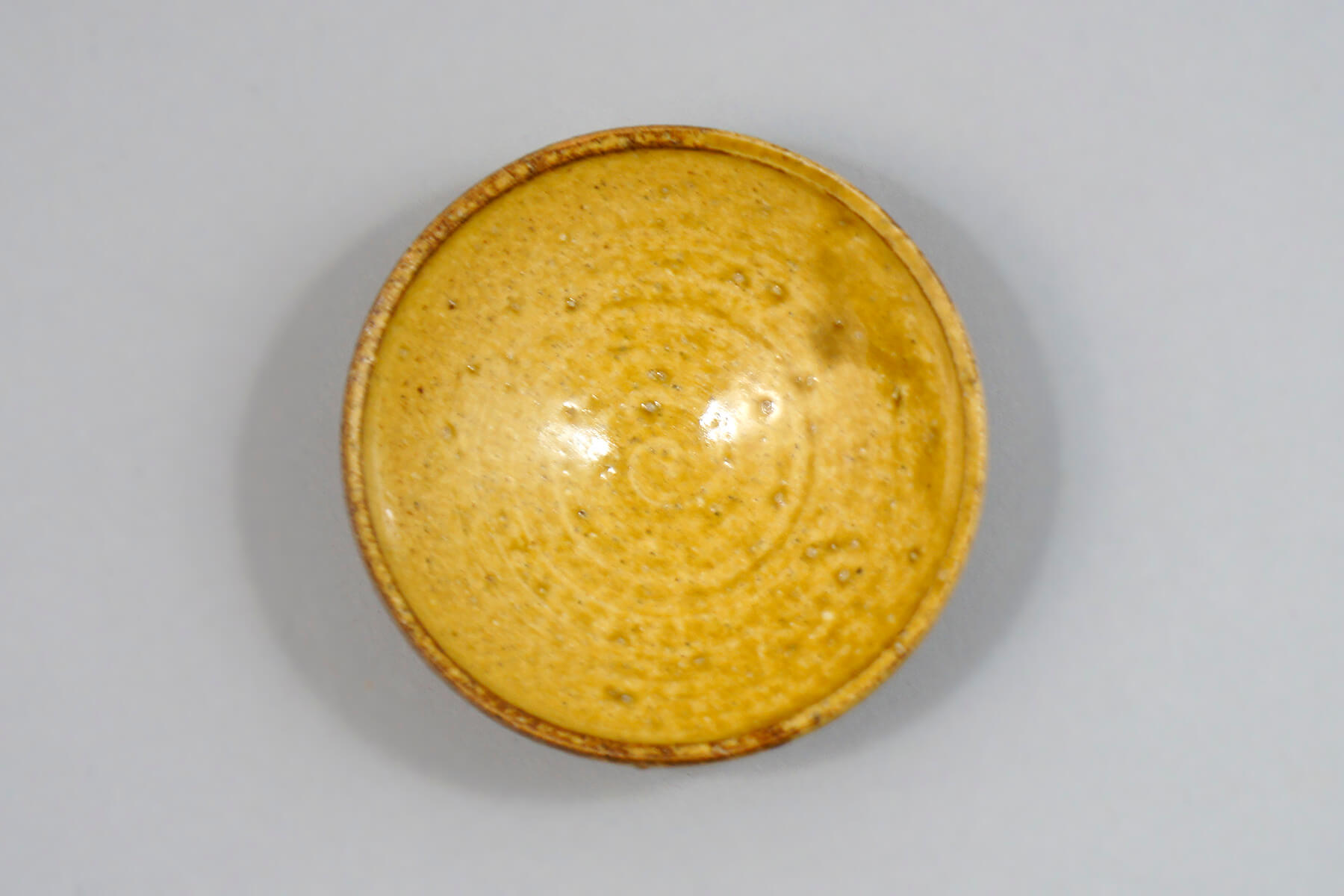 黄瀬戸渕立平盃 φ8cm - 【公式】田代陶器店 TASHIRO TOUKITEN