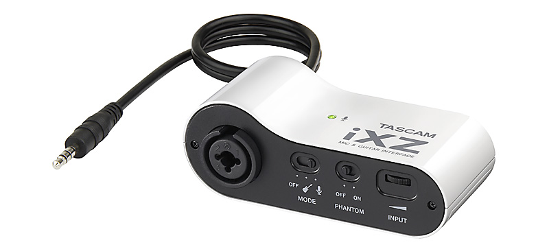 iXZ | iPad/iPhone/iPod touch/Androidデバイス用マイク/ギター