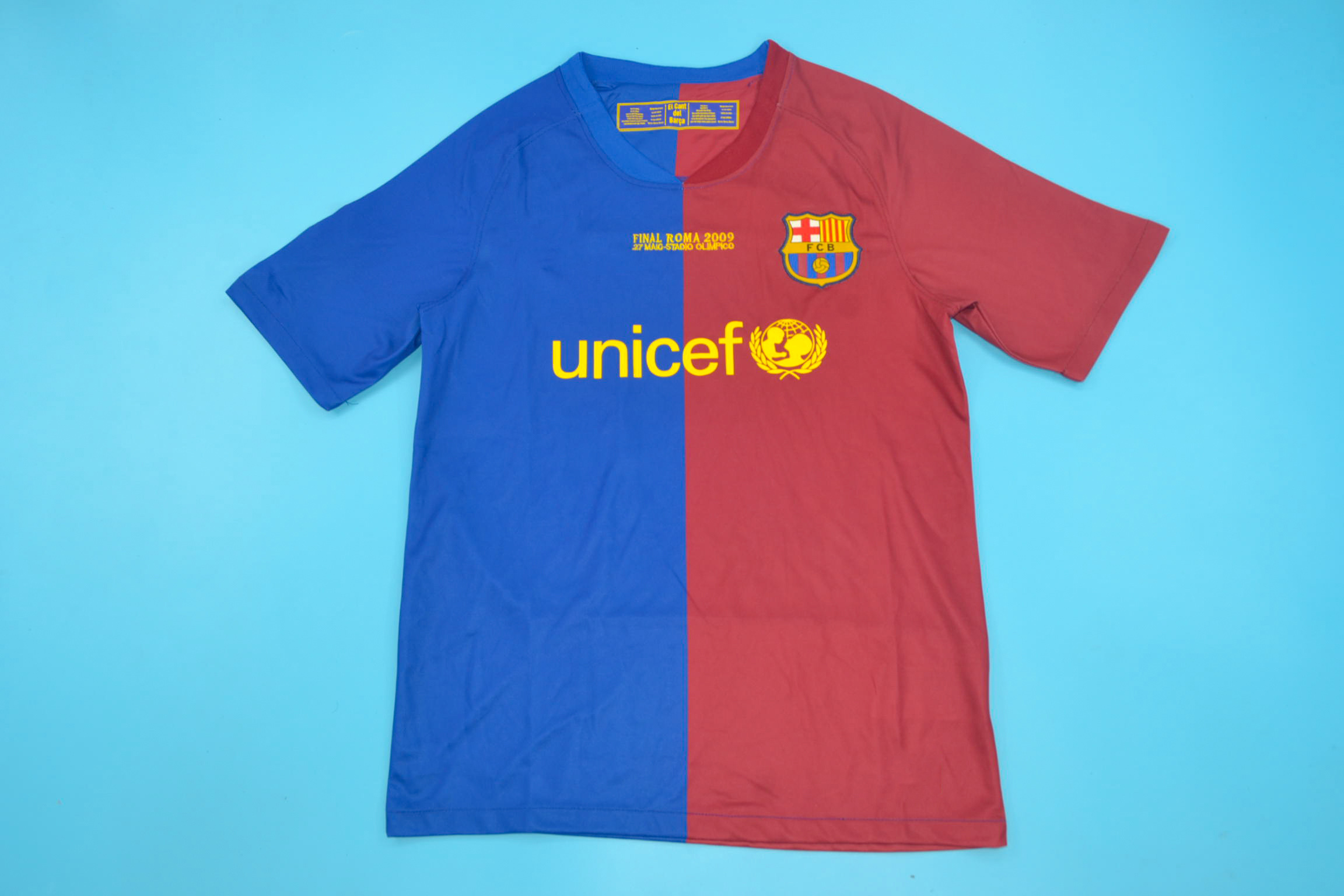 Barcelona 2008-2009 Home Short-Sleeve Jersey [Free Shipping]