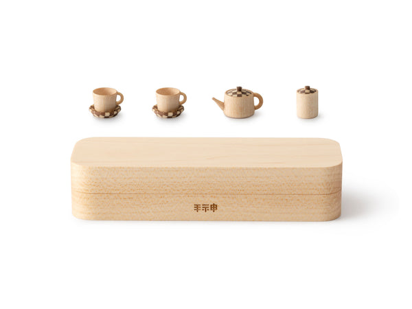 豆洋茶器・豆和茶器 台箱 | 斎藤 久夫 | 手神（てがみ）
