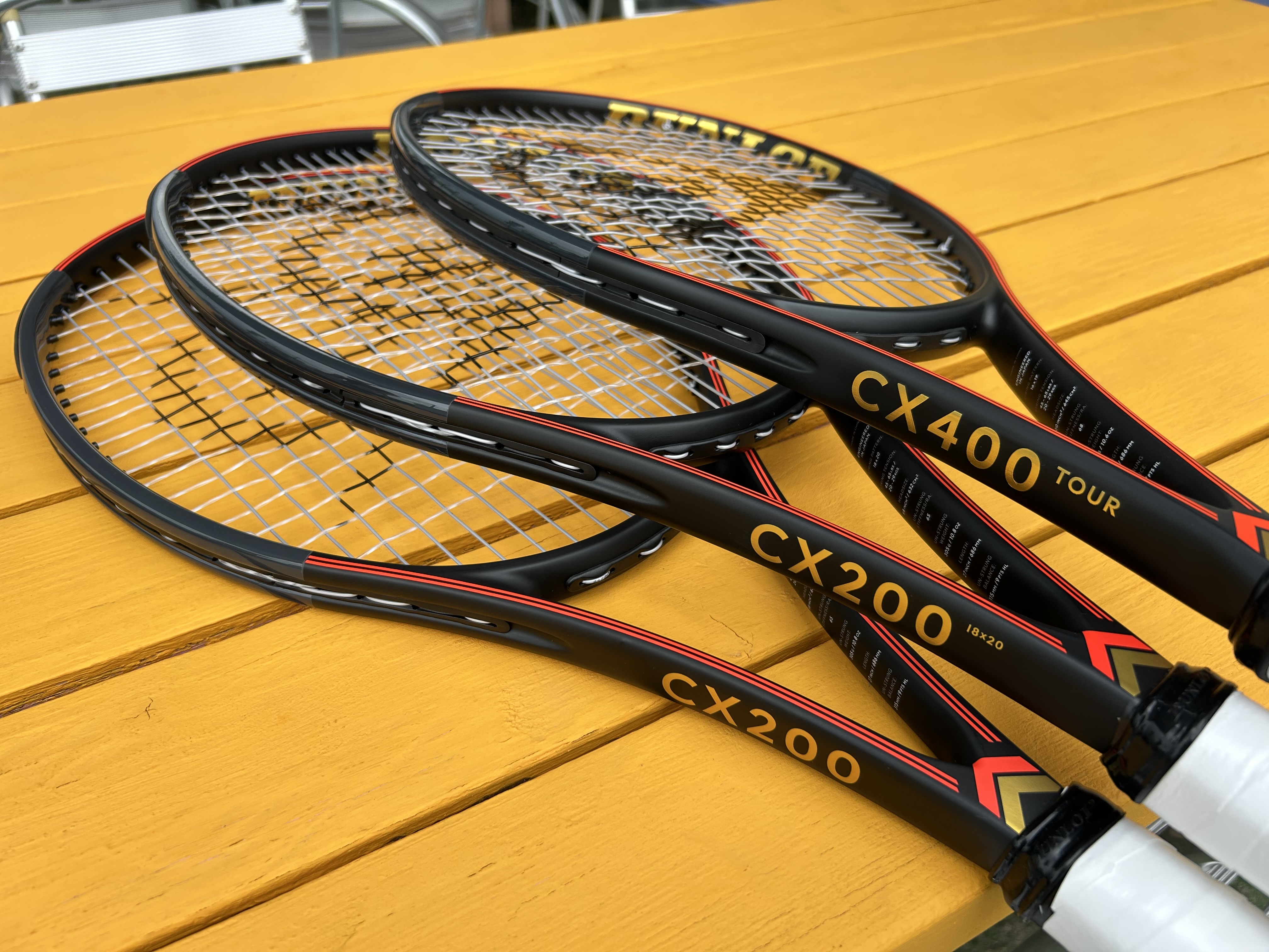 数量限定【DUNLOP】CX200 18×20 BLACKをラリーで初打ち！想像してい