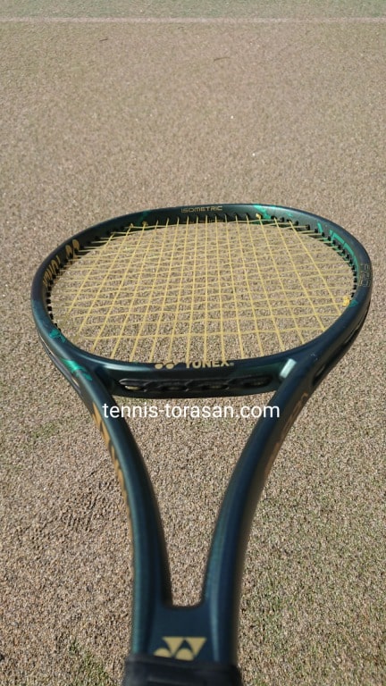 Yonex Vcore Pro 100 2019 インプレ 評価 レビュー しばける100インチ