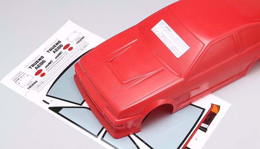 ドリフトパッケージNEO ニッサン S15シルビアボディ(赤)【ヨコモ公式