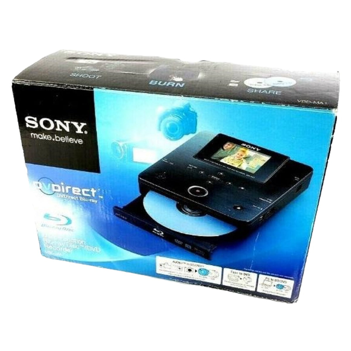 Sony Blu-ray Recorder VBD-MA1 Blu-ray Disc DVD Recorder – TekRevolt