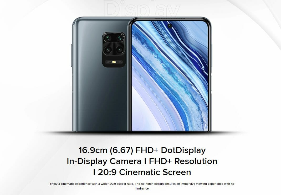 Xiaomi Redmi Note 9 Pro（Pro Max）のスペックまとめ、対応バンド