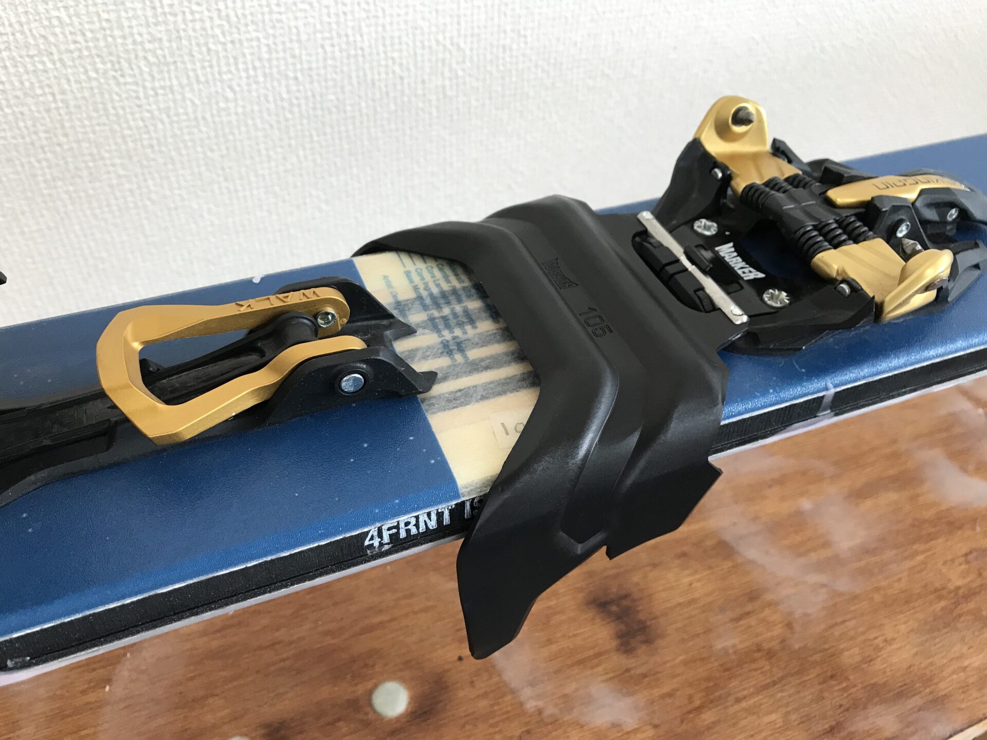 レビュー】Marker Kingpin クランポン 105mm - スキーしようぜ！