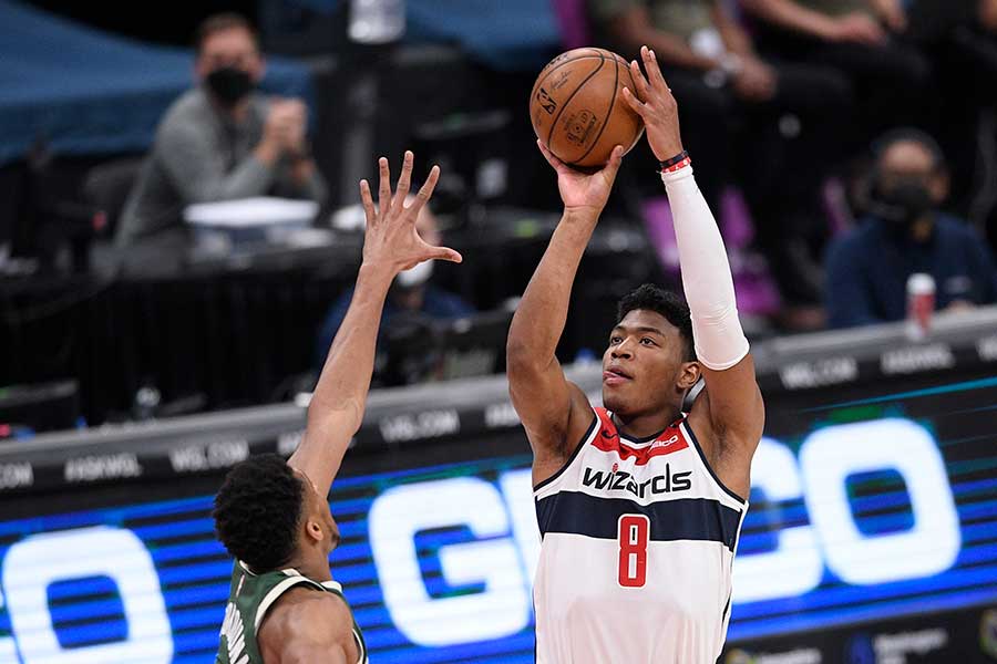 八村塁、バックス戦で22得点 MVPヤニス相手に守備で奮闘も…ウィザーズ