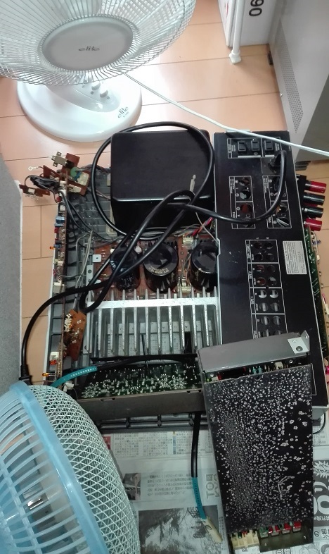 SONY TA-F505ESD [1]：◇ゆる～いオーディオ修理の追憶（その70：懲り