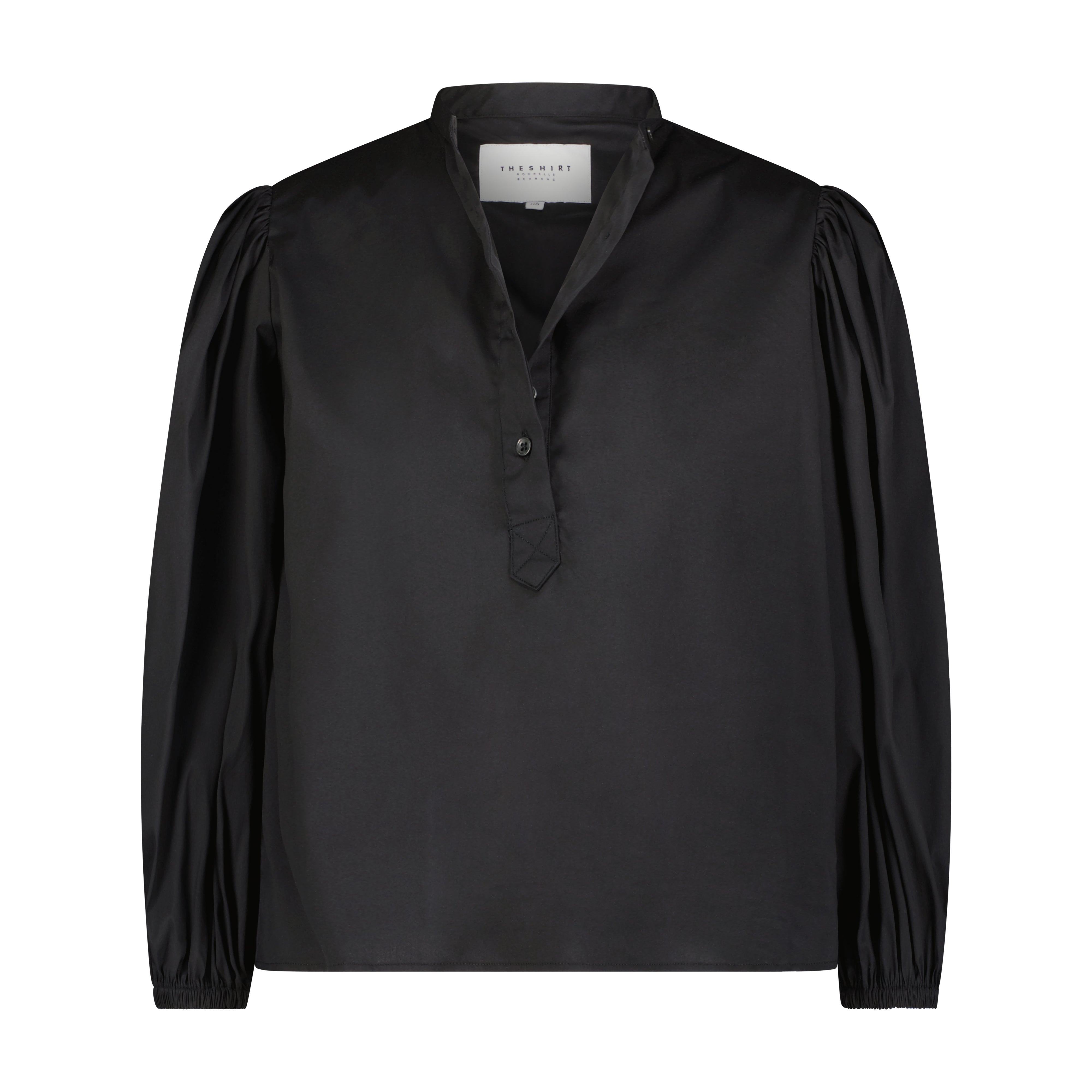 The Shirt by Rochelle Behrens - The Balloon Sleeve Shirt - Black