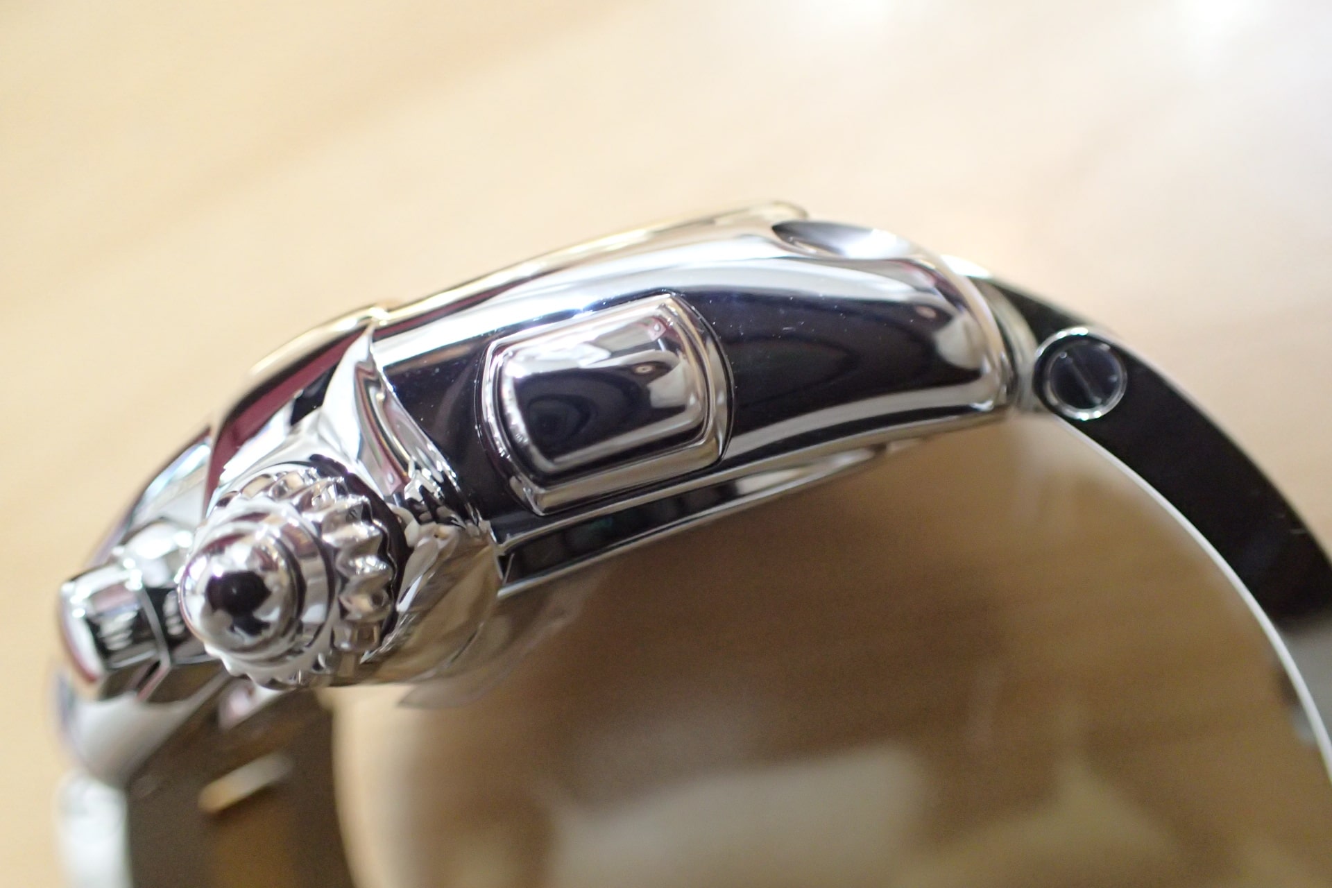 中古品A【Cartier】カルティエ ロードスター クロノグラフ XL SS×K18YG