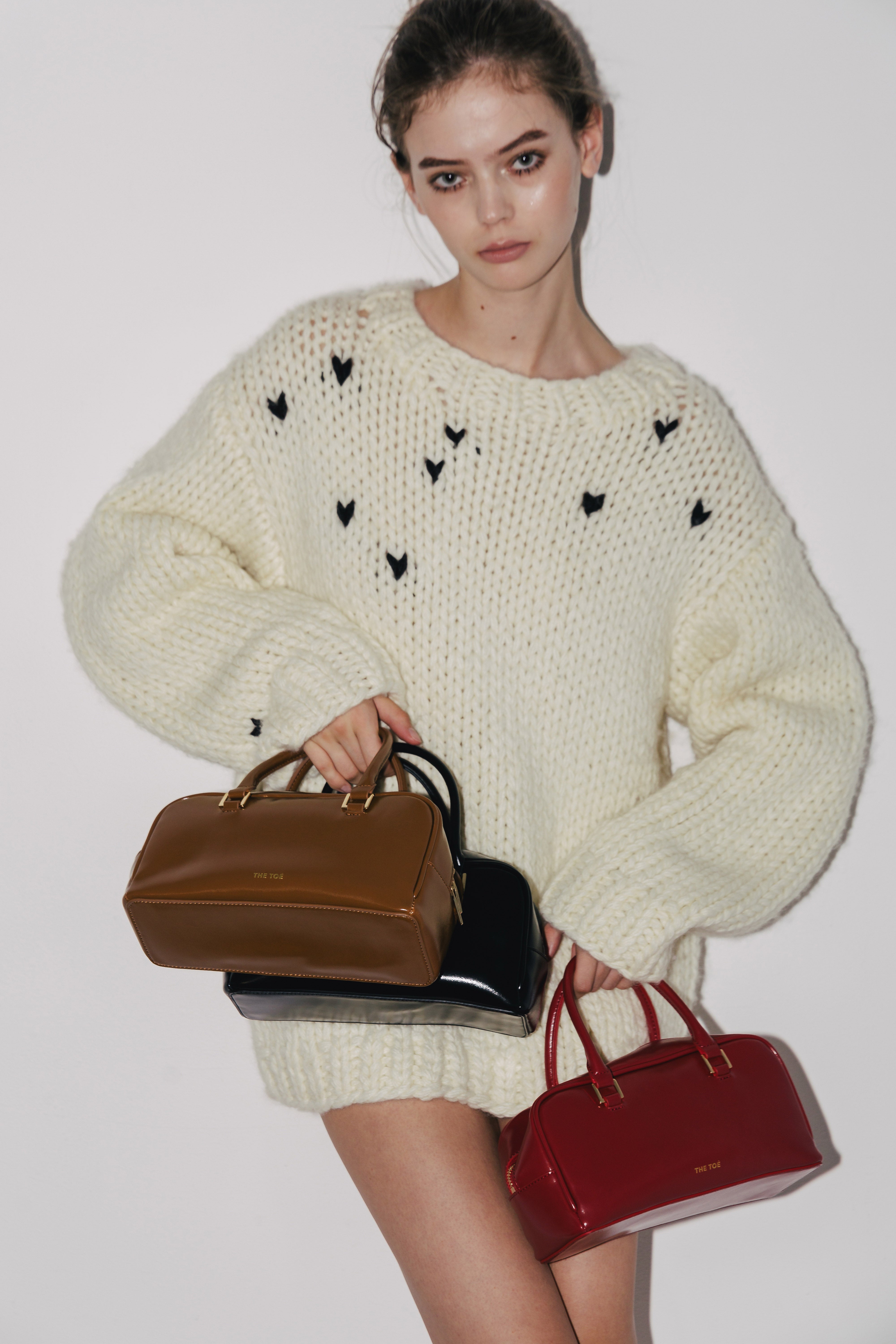 Notting-Hill Heart Knit – THE TOÉ