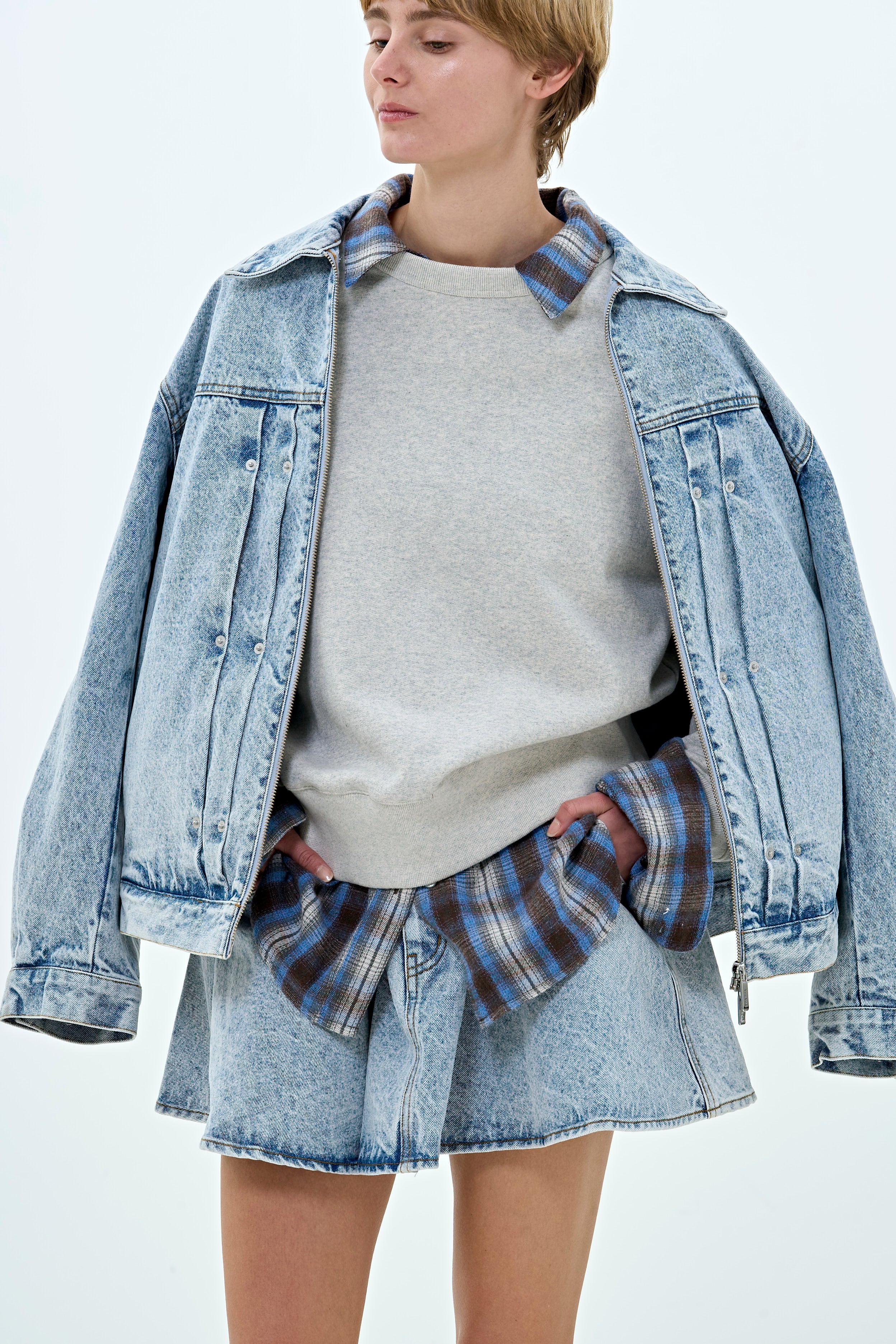 Olympia Denim Jacket – THE TOÉ