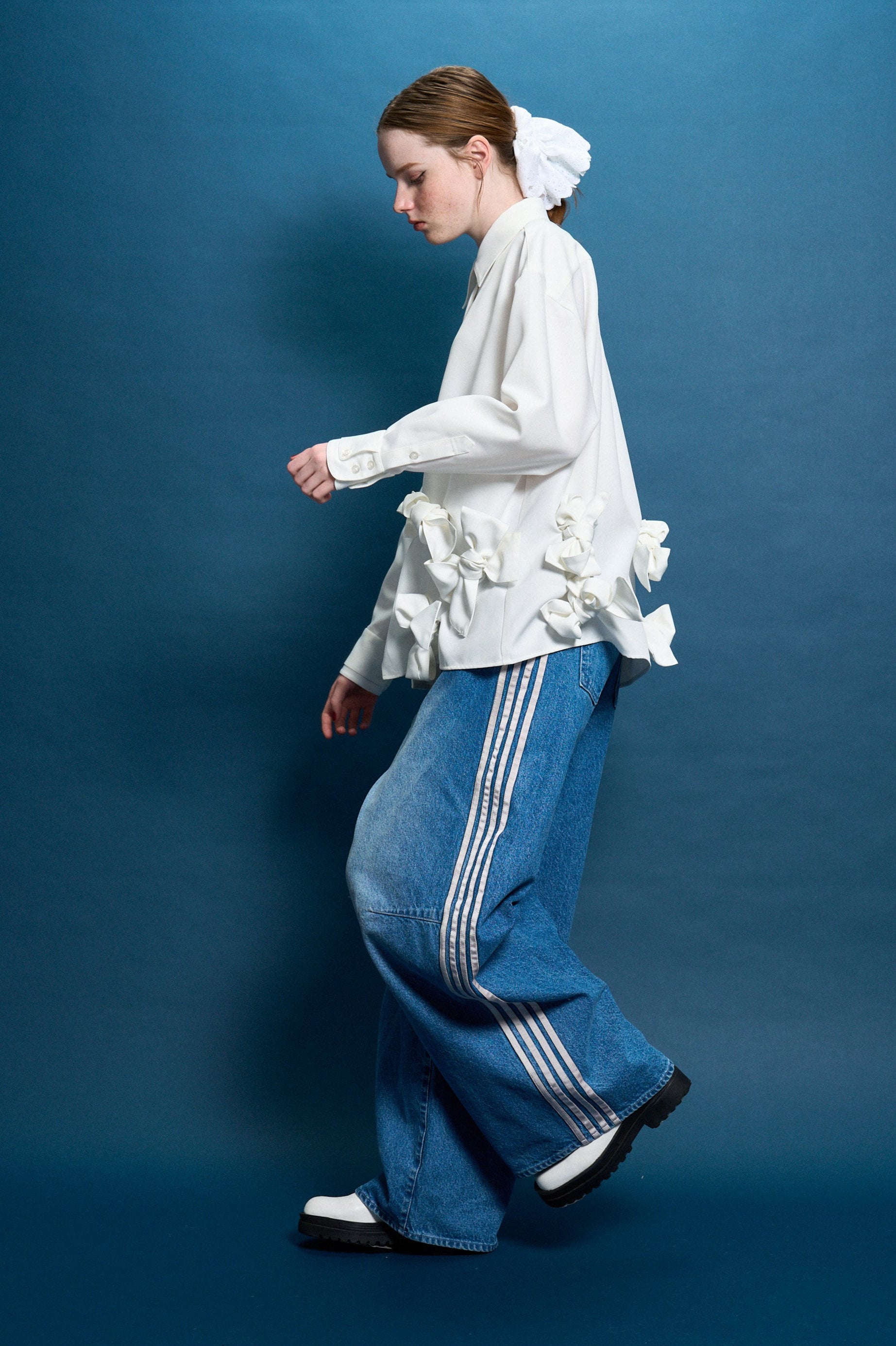 Emirates Track Denim Pants – THE TOÉ