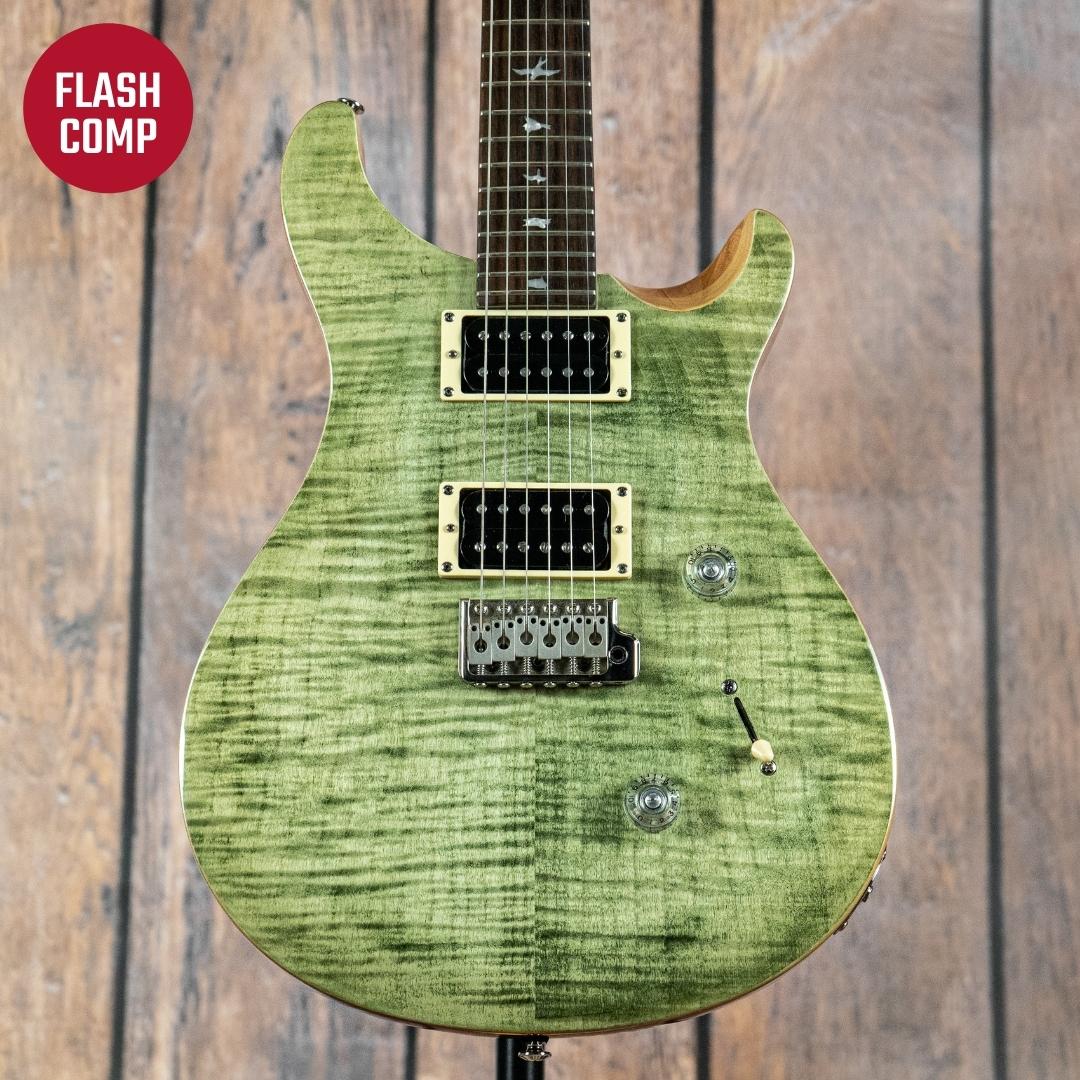 PRS SE Custom 24 in Trampas Green - The Guitar Marketplace