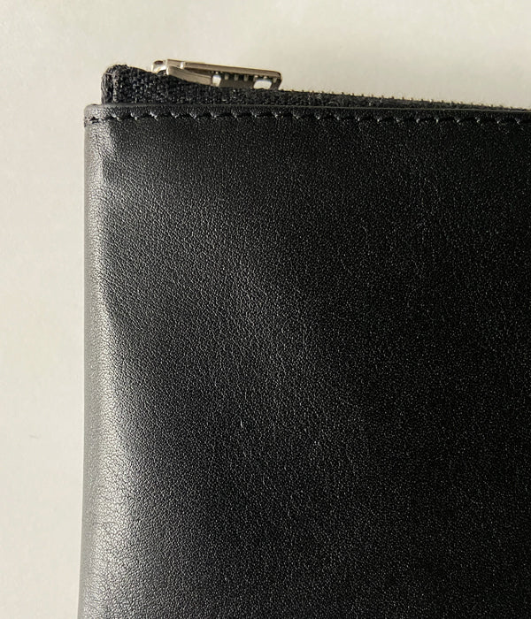 Aeta/L-SHAPED WALLET(BLACK)