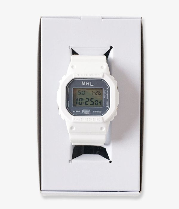 ❀G-SHOCK× MHL. DW-5600❀極美品❀洗浄・稼動品❀ホワイト❀ ❀G