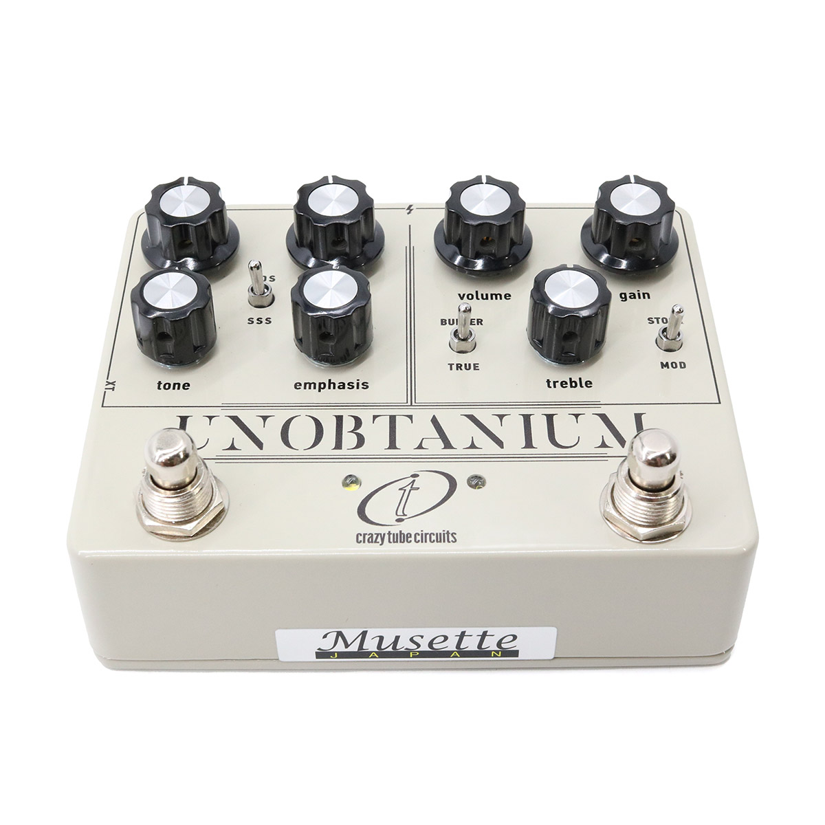 Crazy Tube Circuits Unobtanium オーバードライブ