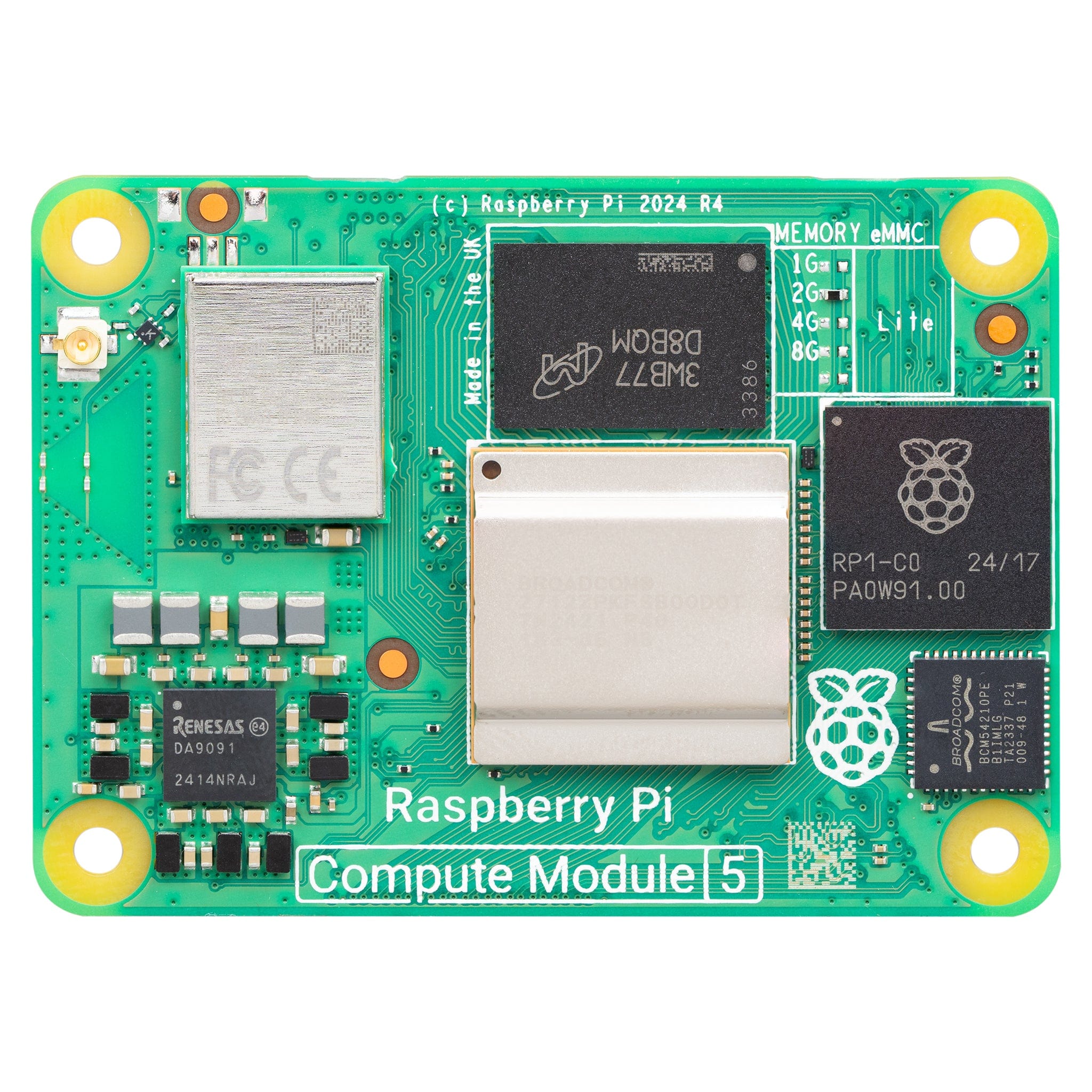 Raspberry Pi Compute Module 5 Passive Cooler - The Pi Hut