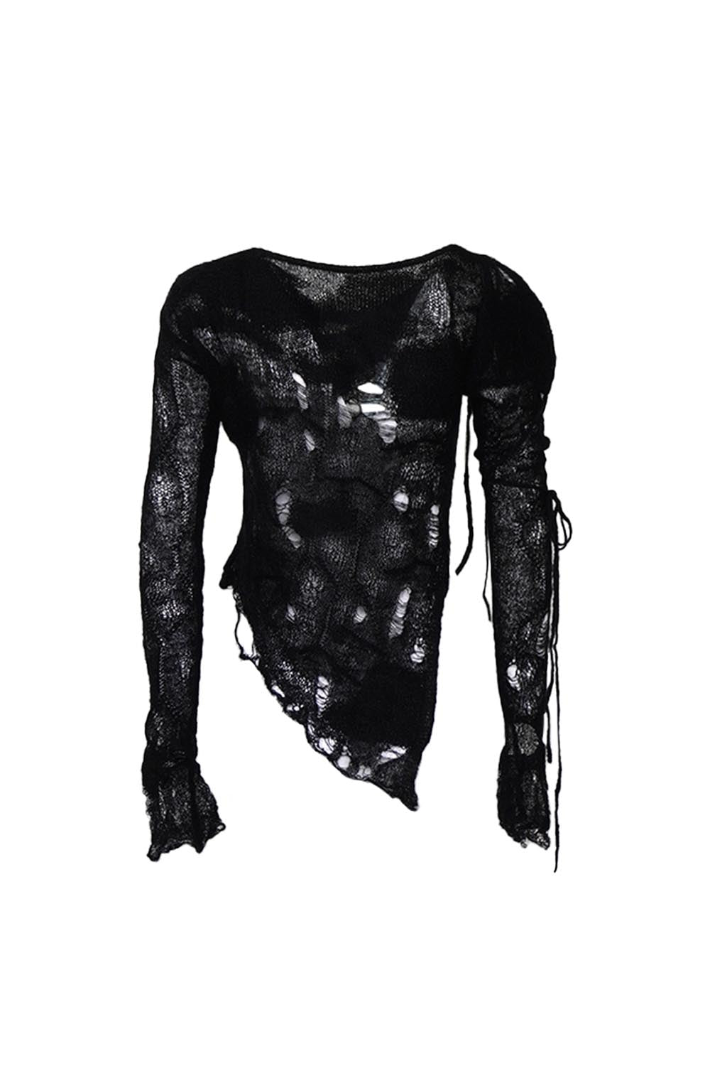 THEREDTHREAD / ザレッドスレッド】S knit fit top cocoon