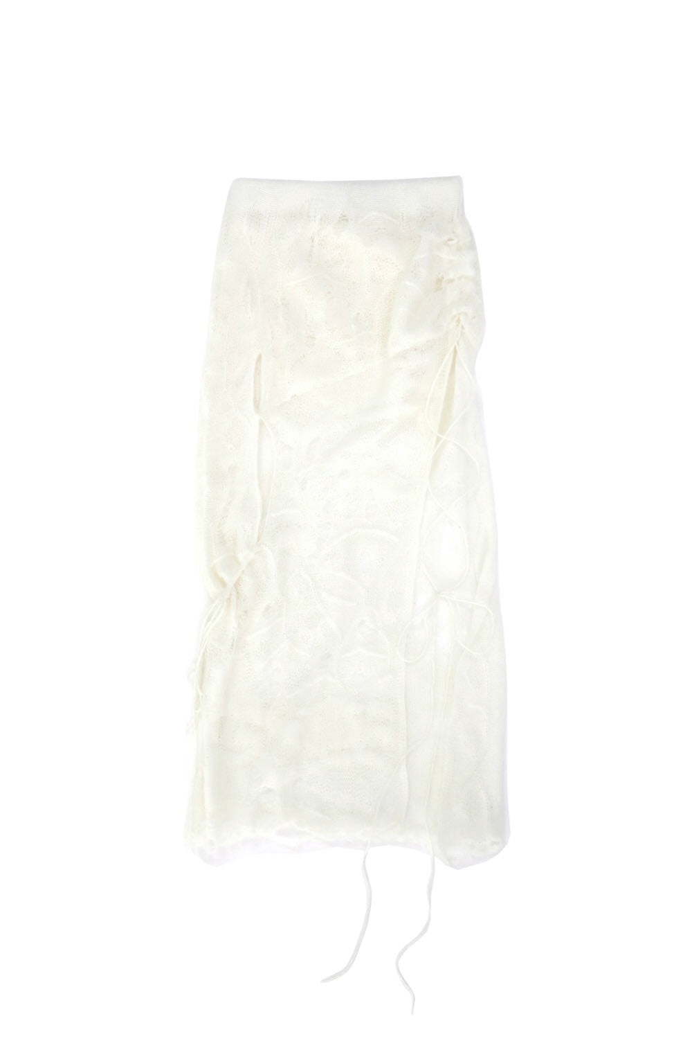 THEREDTHREAD / ザレッドスレッド】S knit fit skirt cocoon