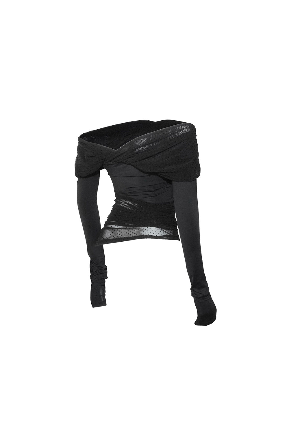 THEREDTHREAD / ザレッドスレッド】S dot off shoulder tops