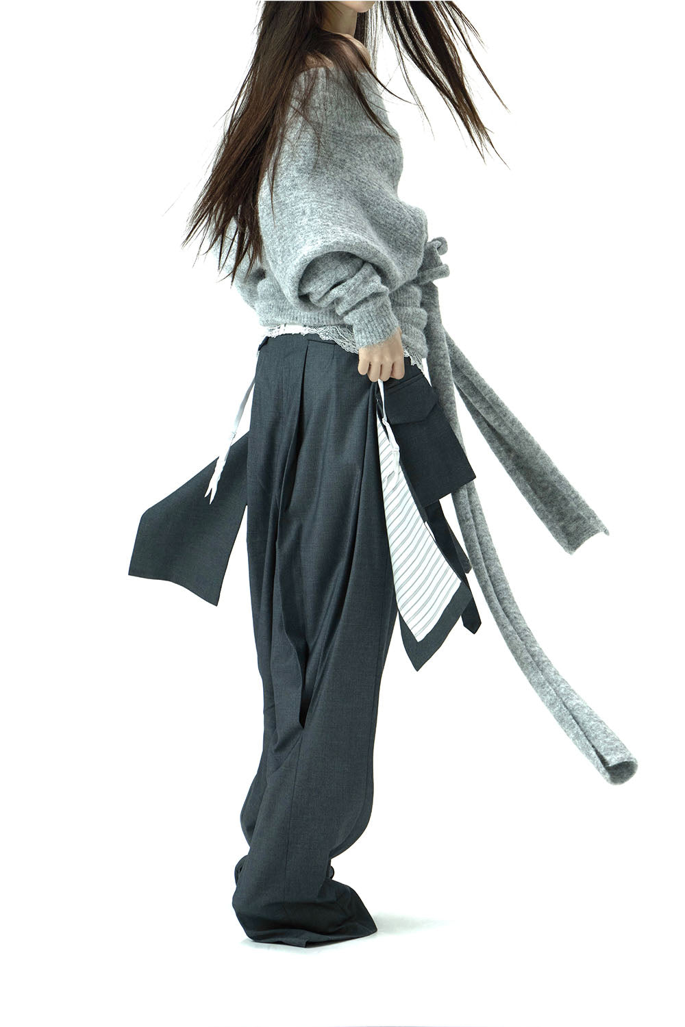 THEREDTHREAD / ザレッドスレッド】S slouchy knit