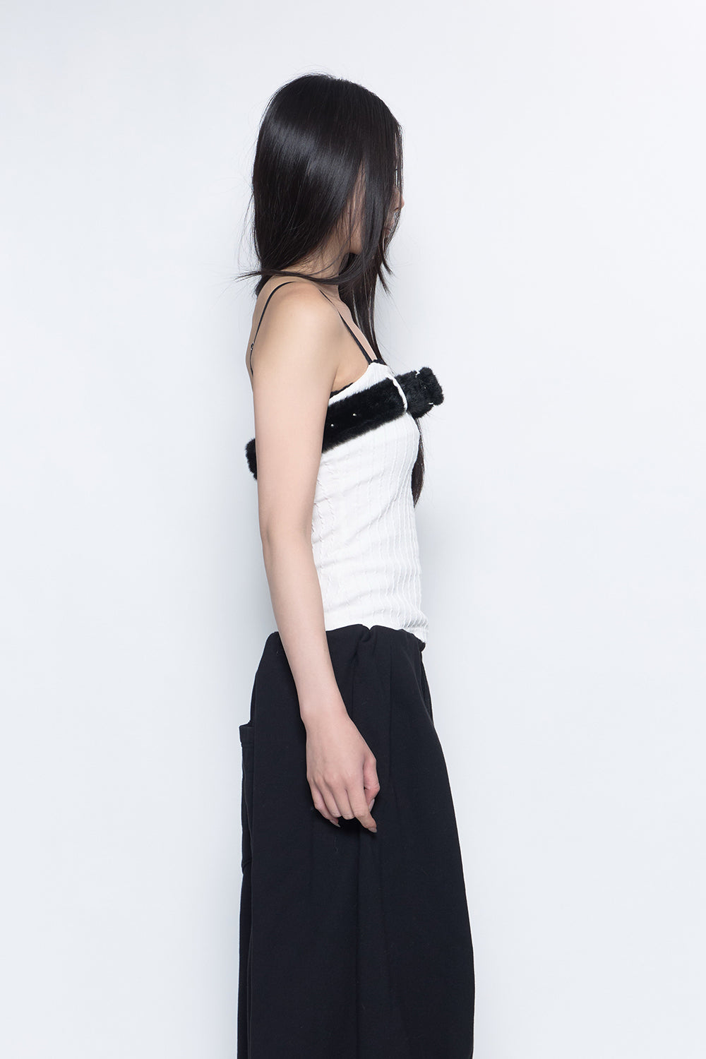 THEREDTHREAD / ザレッドスレッド】S bold belt tops