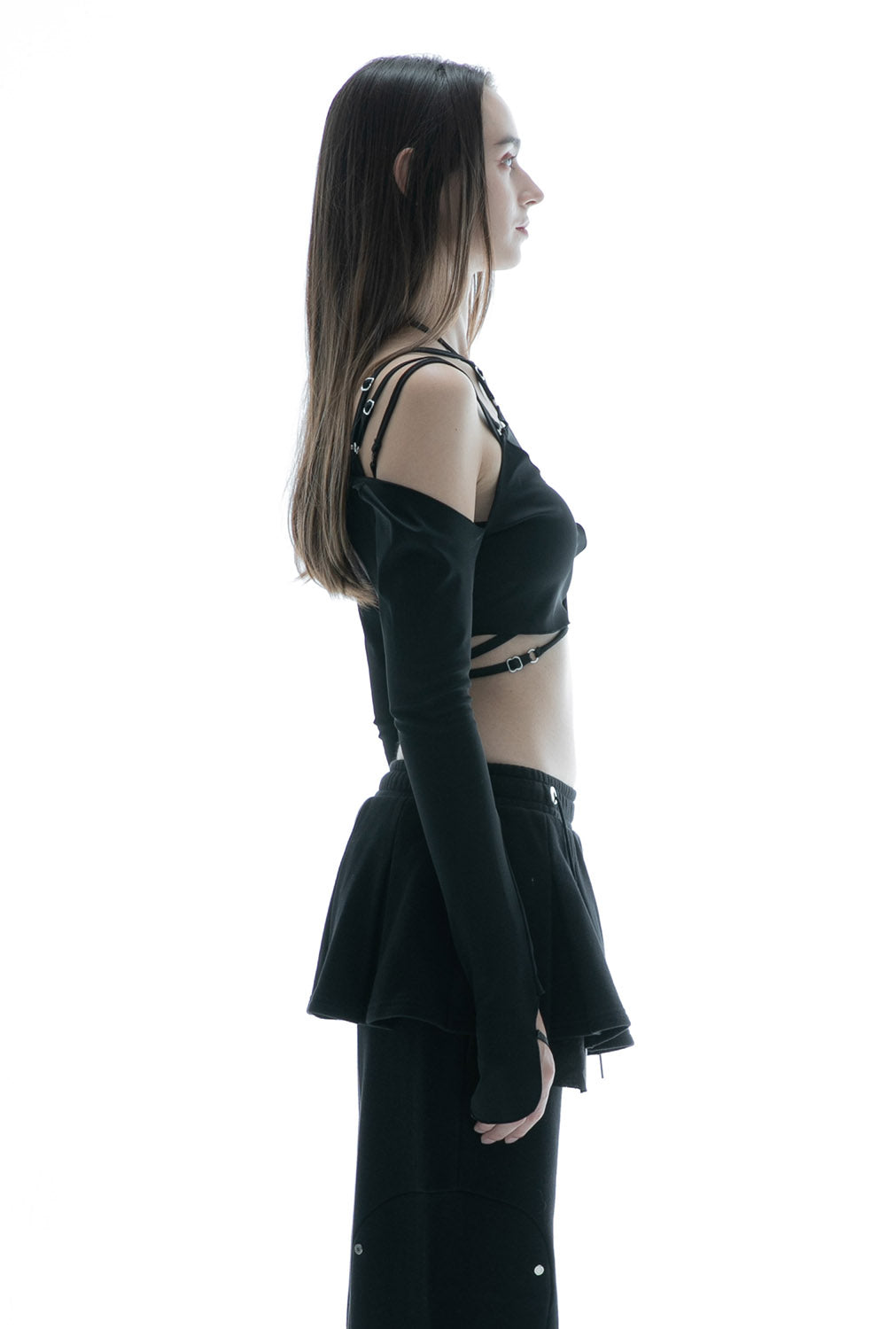 THEREDTHREAD / ザレッドスレッド】S slit fit tops petal