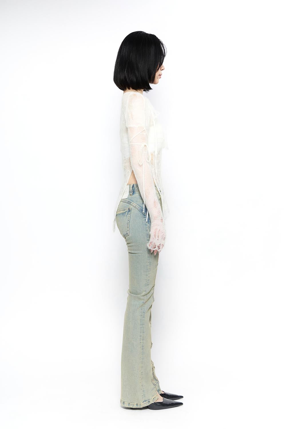 THEREDTHREAD / ザレッドスレッド】S cutting denim 1