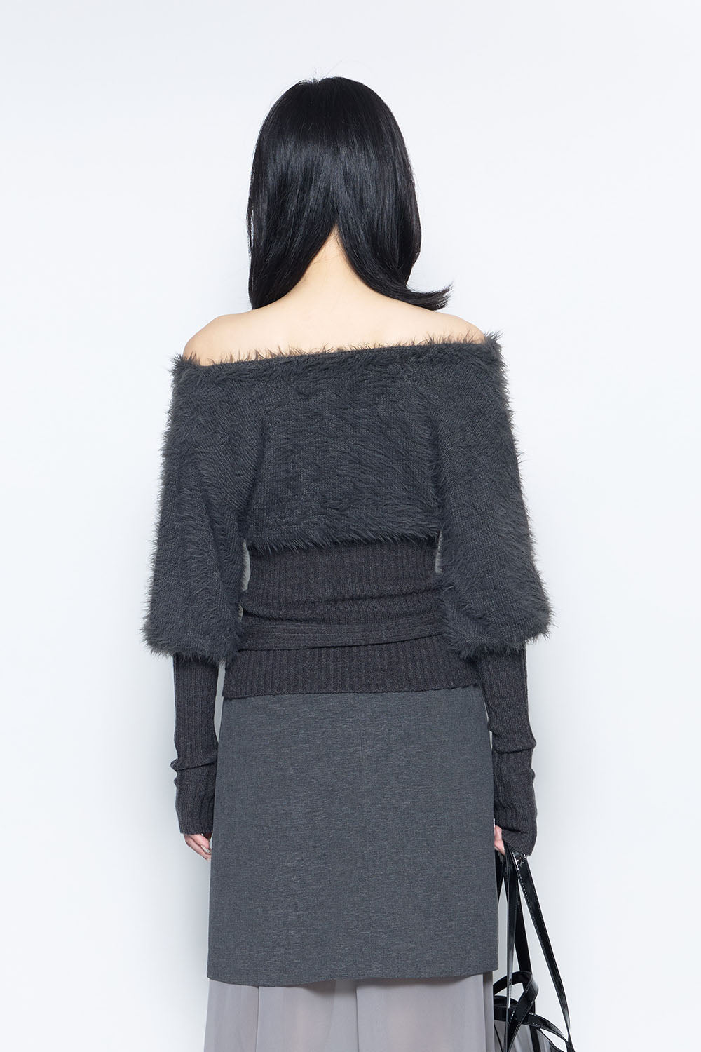 THEREDTHREAD / ザレッドスレッド】S contrast zip knit