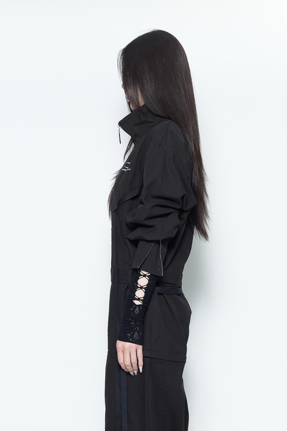 THEREDTHREAD / ザレッドスレッド】S ruched sculpt body lace