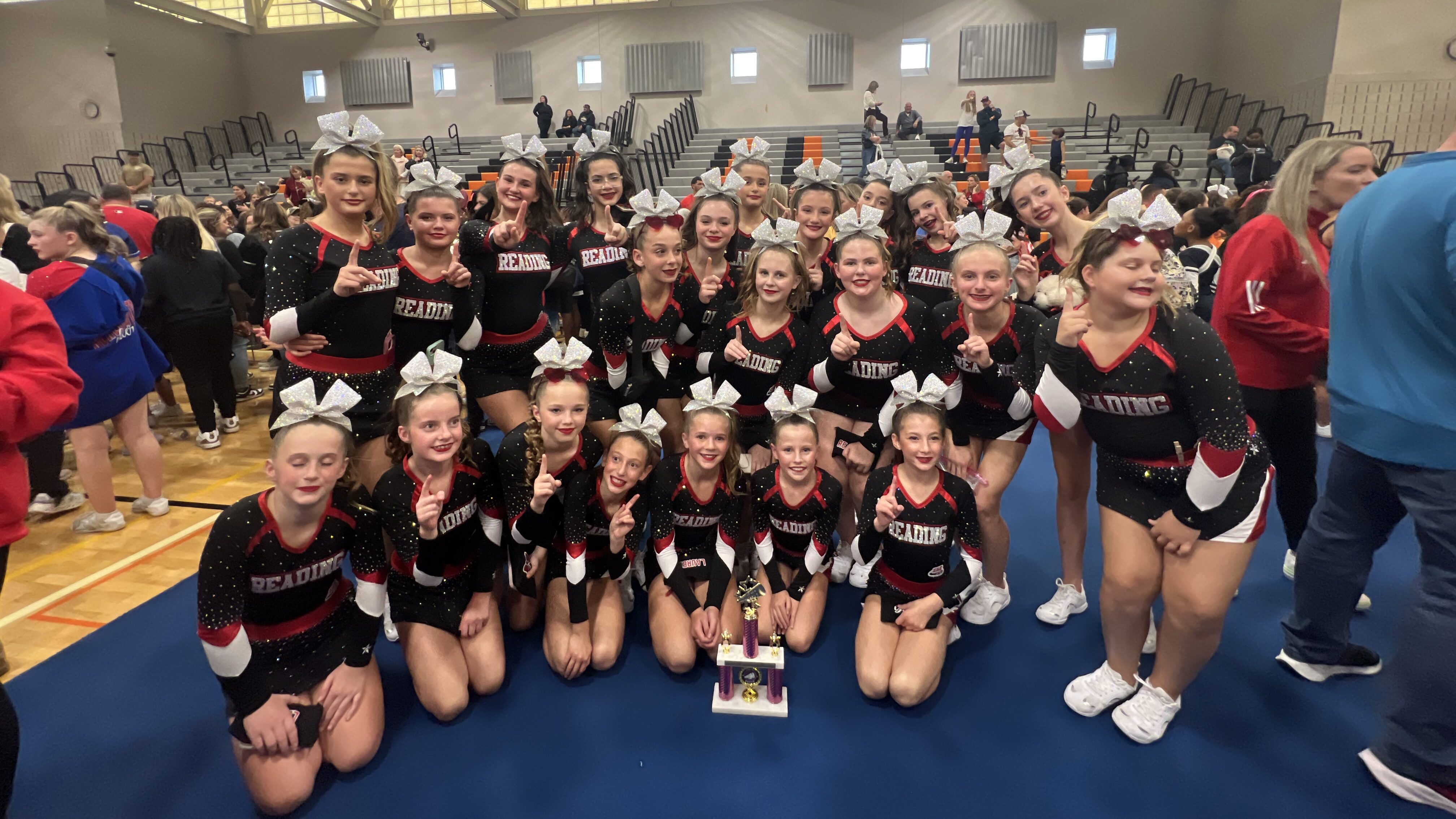 Reading Pop Warner Cheerleaders Shine at League Competition - The