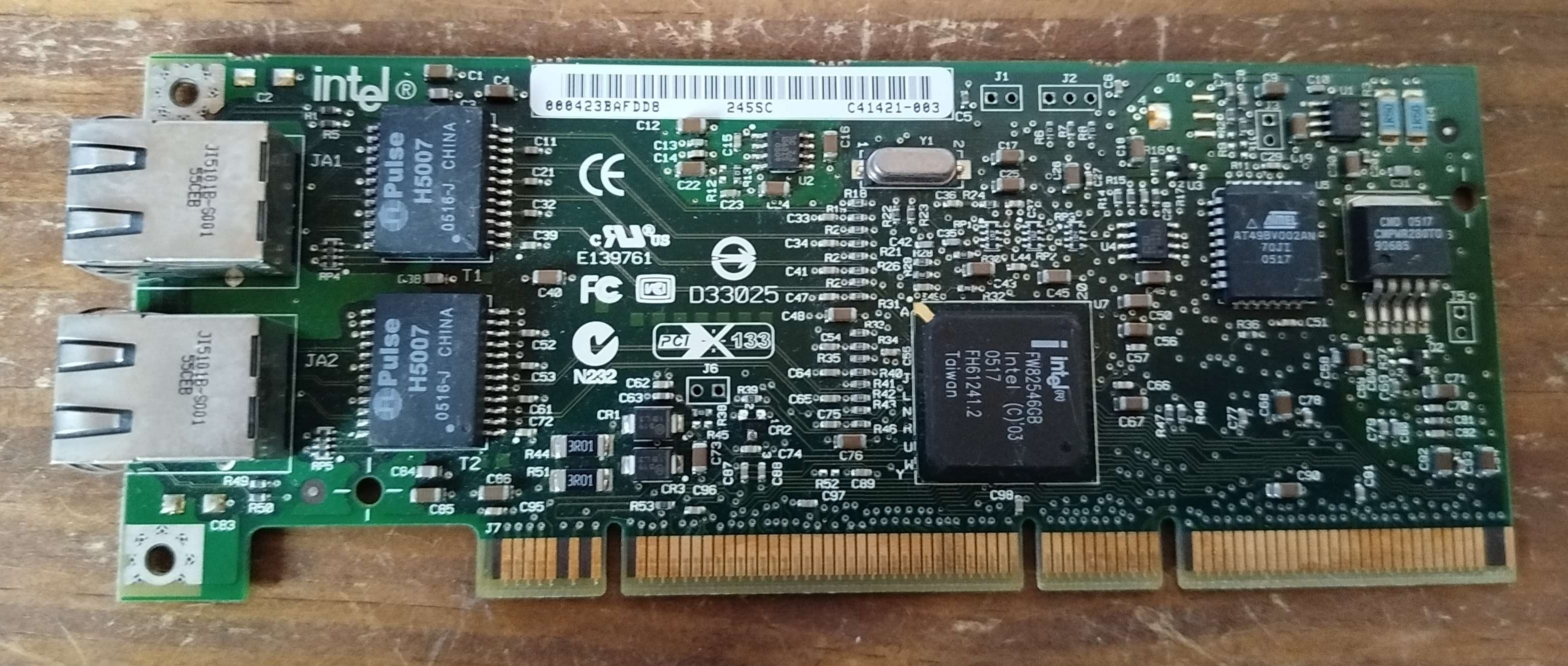 Intel PRO/1000 MT Dual Port Server Adapter