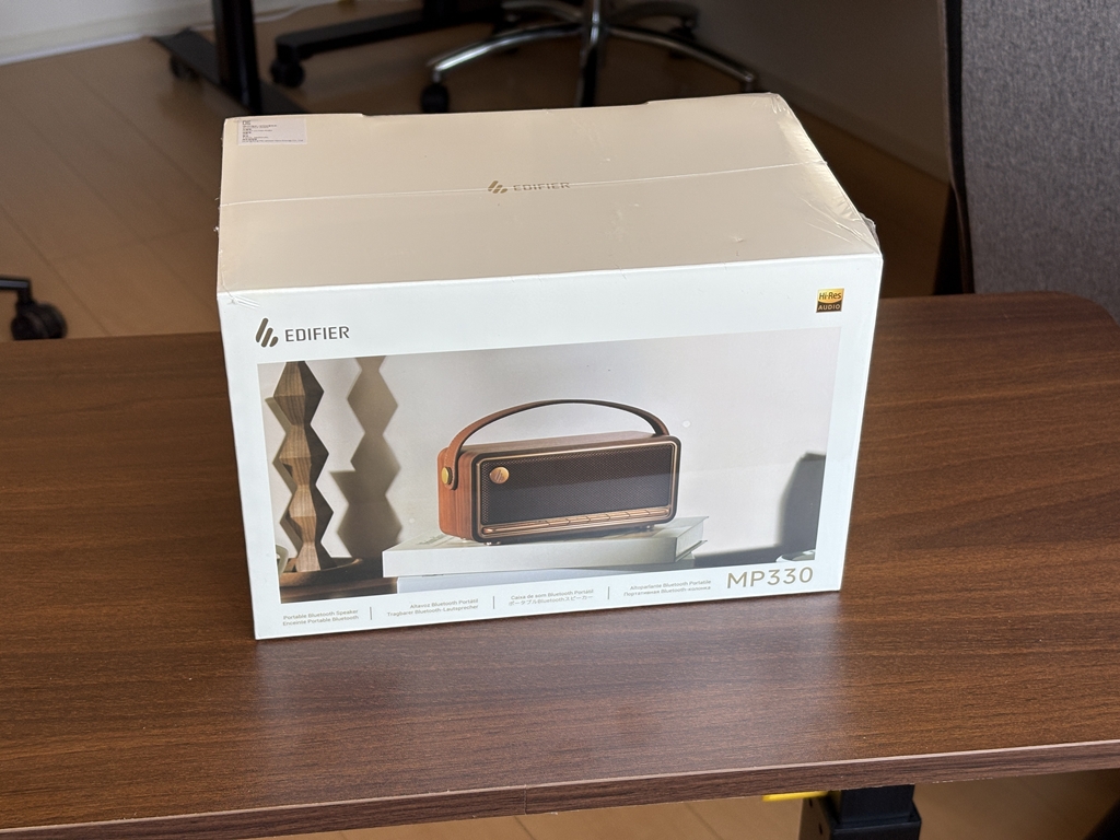 EDIFIER MP330 レビュー｜Bluetooth6.0のクラシックスタイルスピーカー