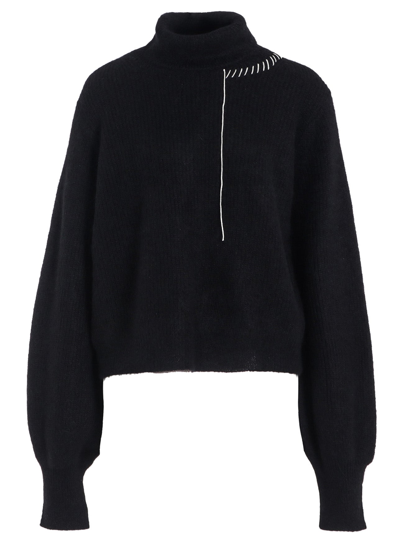 HALF CARDIGAN KNIT PUFF SLV HIGH NECK PO – THE SHOP YOHJI YAMAMOTO
