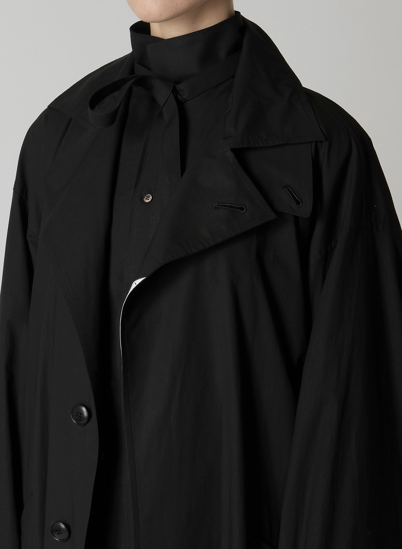 COTTON RIPSTOP R-MODS TRENCH COAT – THE SHOP YOHJI YAMAMOTO
