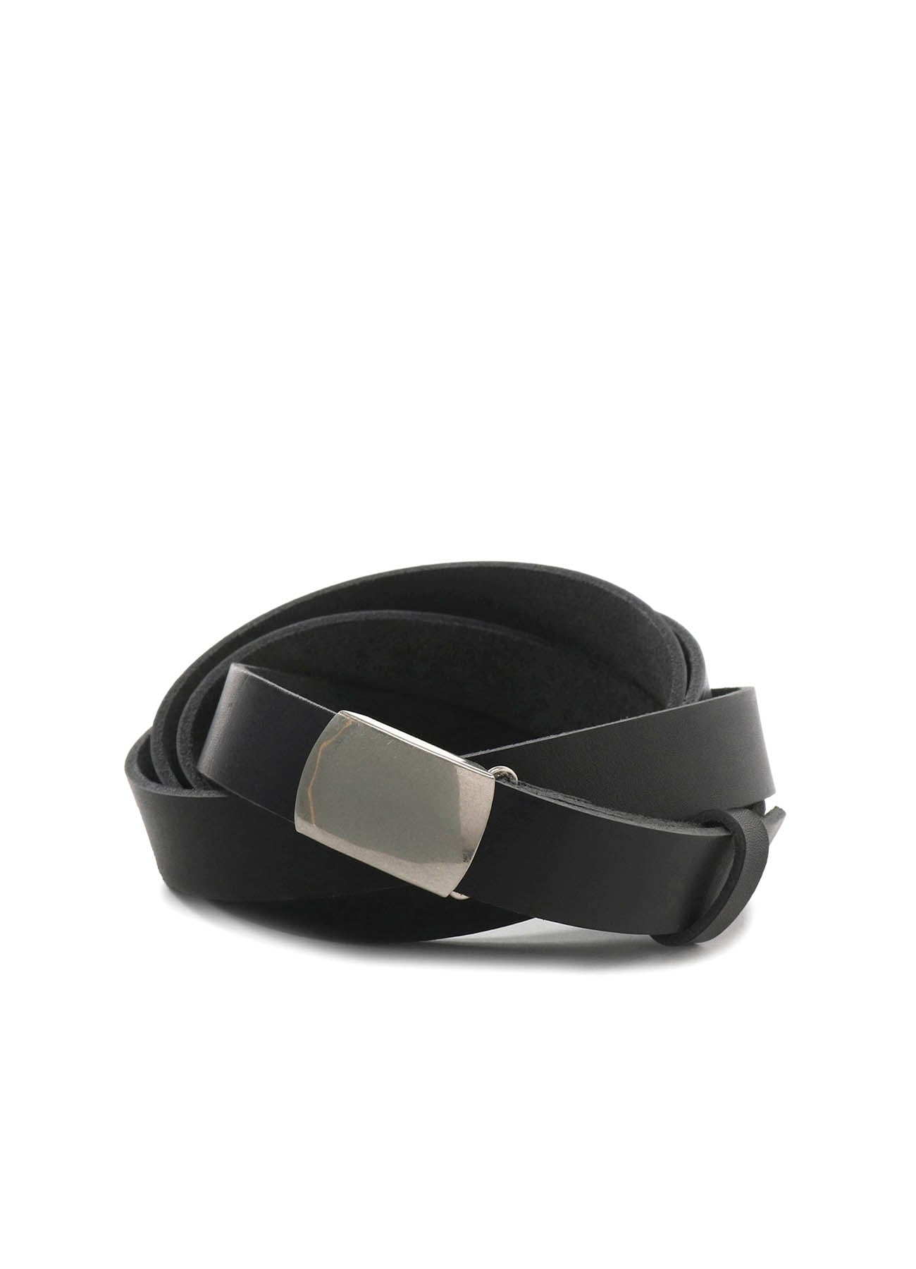 SOFT COW LEATHER LONG BELT(FREE SIZE Black): Ground Y｜THE SHOP