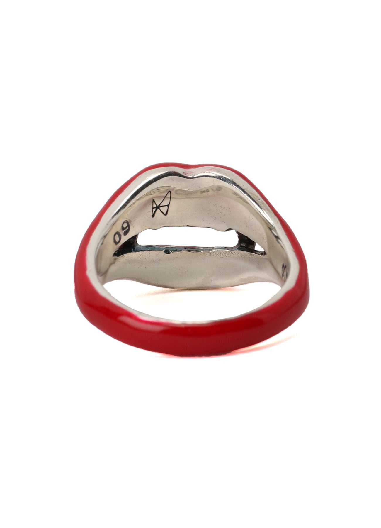 SILVER 950 VAMPIRE PINKIE RING ROUGE(3号 Rouge): GOTHIC YOHJI