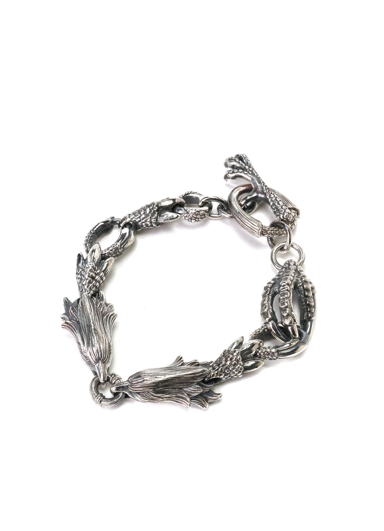 SILVER 950 EAGLE BRACELET(FREE SIZE Silver): GOTHIC YOHJI YAMAMOTO
