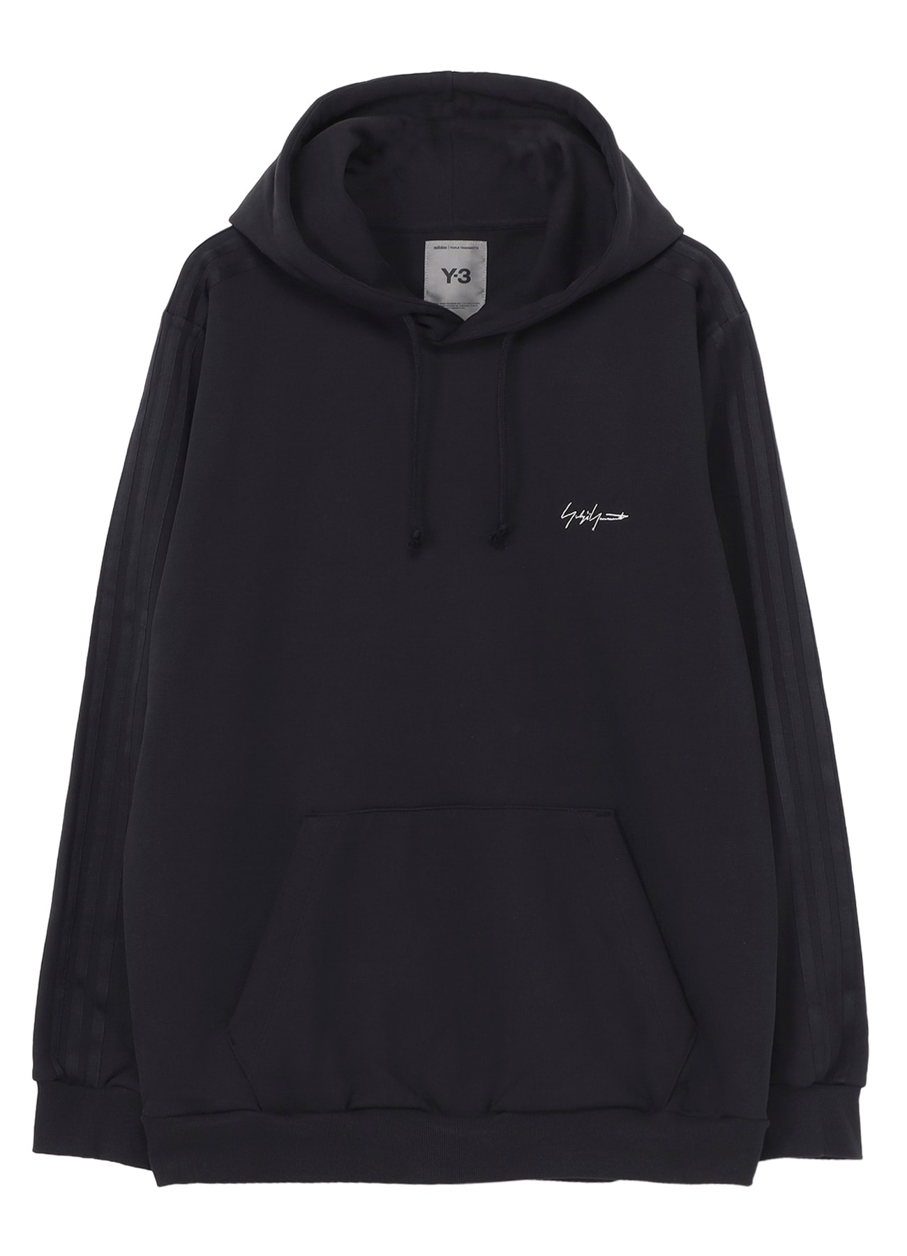 Y-3 KURO 3STRIPES HOODIE(XS Black): Yohji Yamamoto POUR HOMME｜THE
