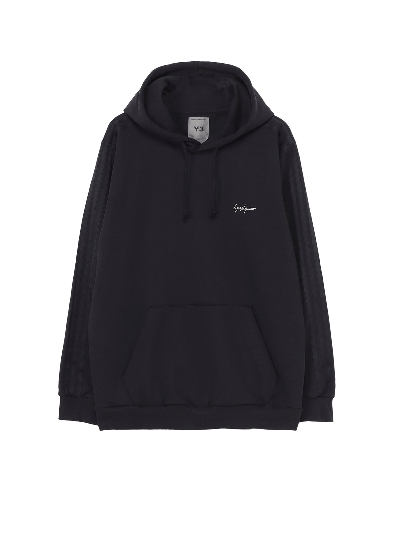Y-3 KURO 3STRIPES HOODIE(XS Black): Yohji Yamamoto POUR HOMME｜THE