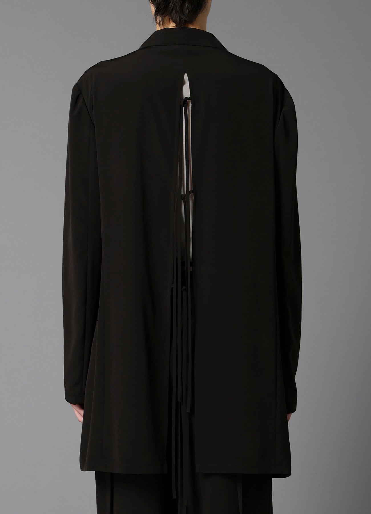 TRIACETATE DECIN STRINGS JACKET(S Black): LIMI feu｜THE SHOP YOHJI