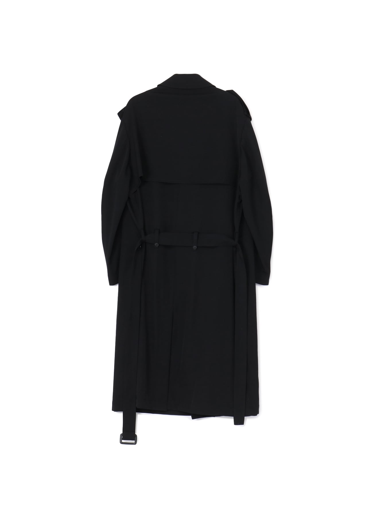 GABARDINE TRENCH COAT(XS Black): Y's for men｜THE SHOP YOHJI YAMAMOTO