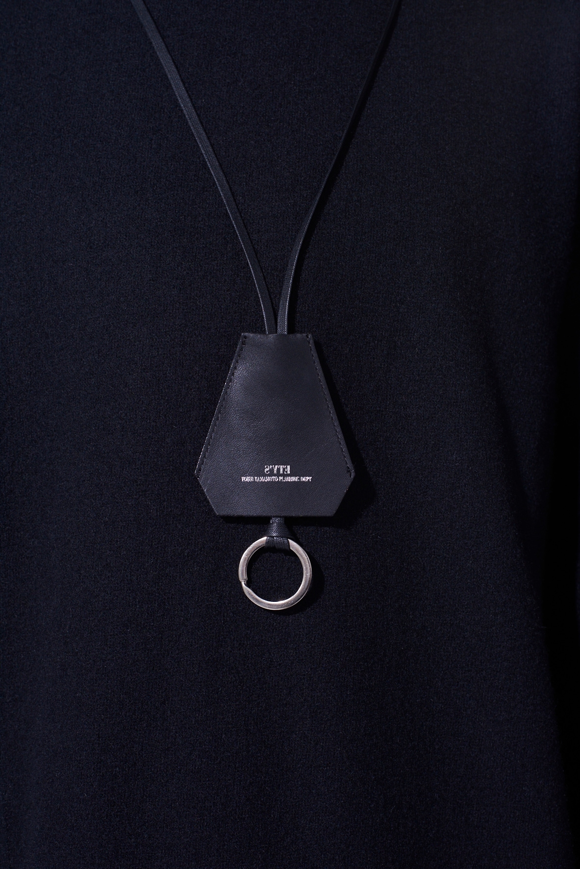 LEATHER CLOCHETTE(FREE SIZE Black): S'YTE｜THE SHOP YOHJI YAMAMOTO