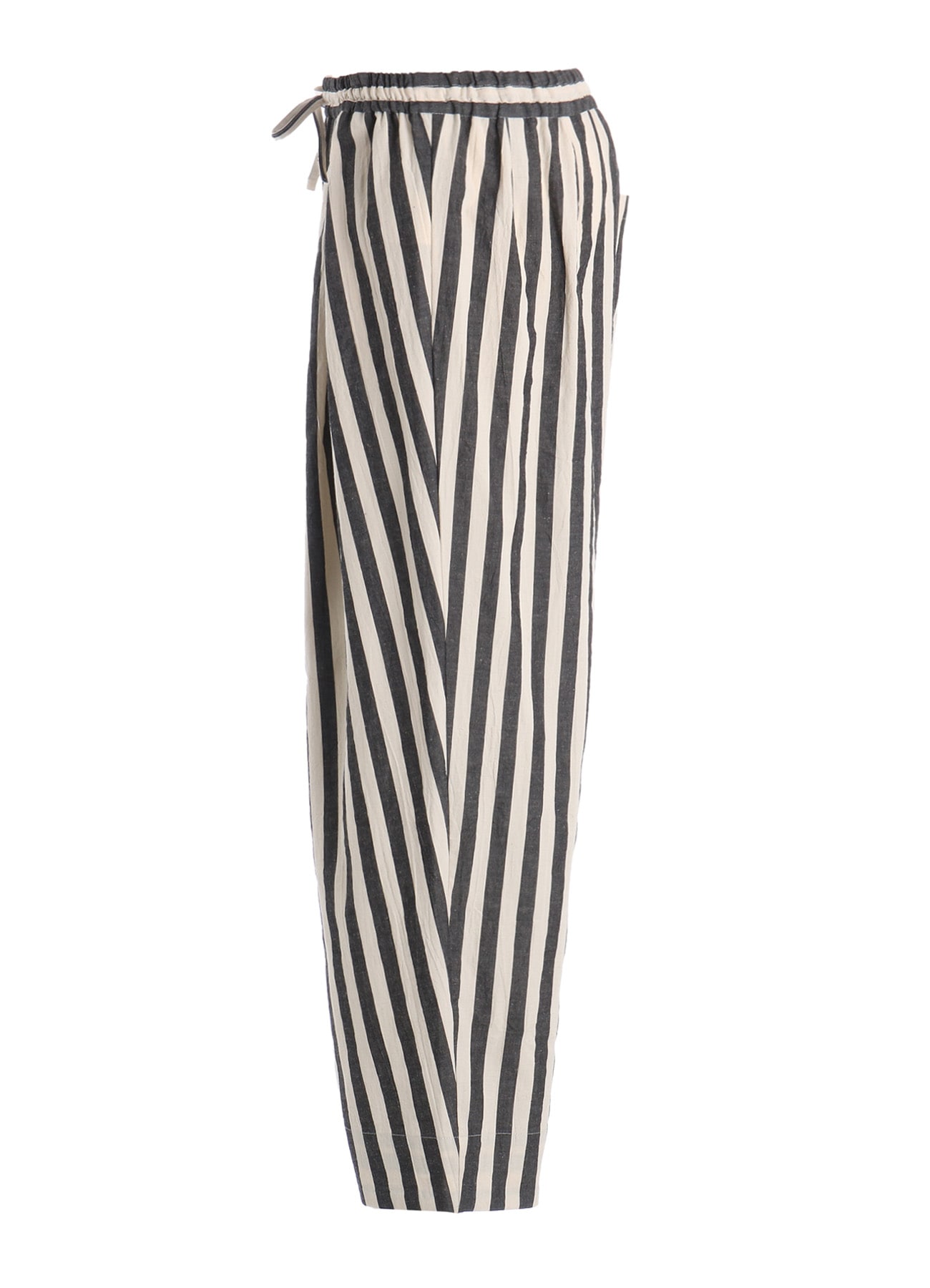 COTTON WASHER PANTS (L)(L Stripe): Y's for living｜THE SHOP YOHJI