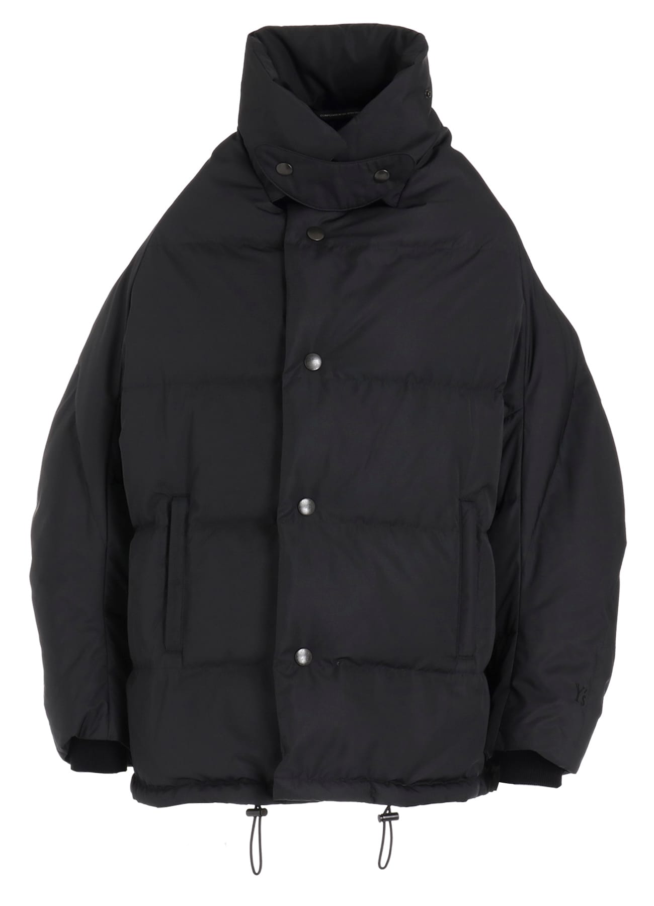 DOWN SHORT JACKET(S Black): Y's｜THE SHOP YOHJI YAMAMOTO
