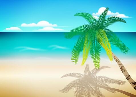 海 ヤシの木イラスト｜無料イラスト・フリー素材なら「イラストAC」