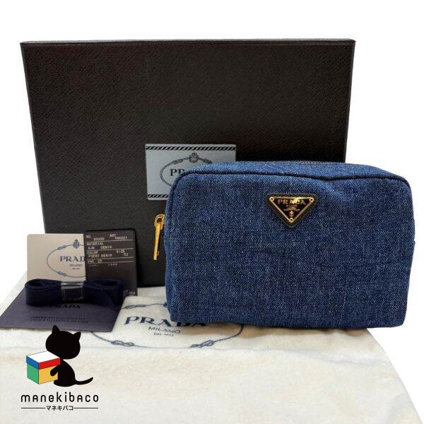 楽天市場】prada デニム ポーチの通販
