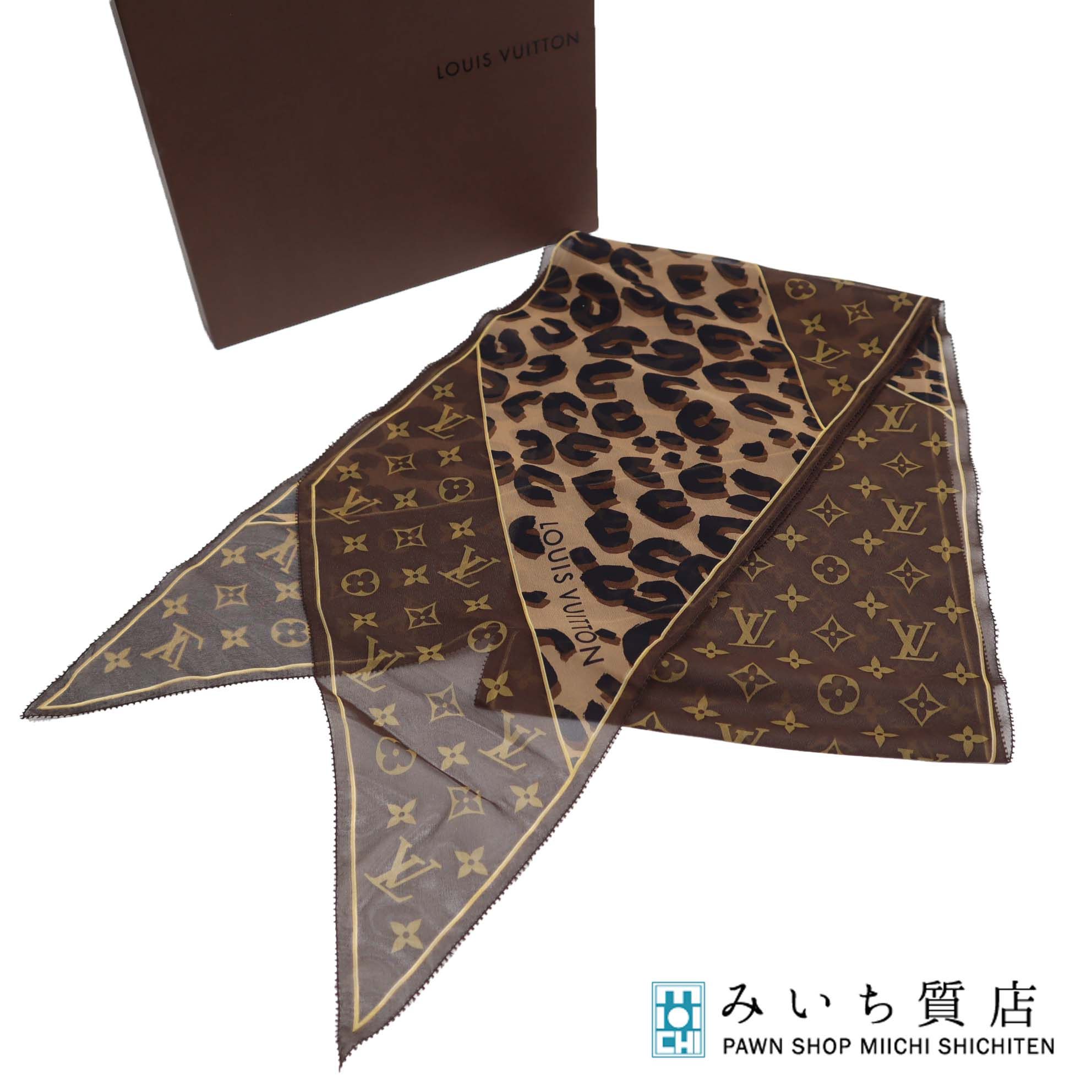 楽天市場】ルイヴィトン レオパード スカーフの通販