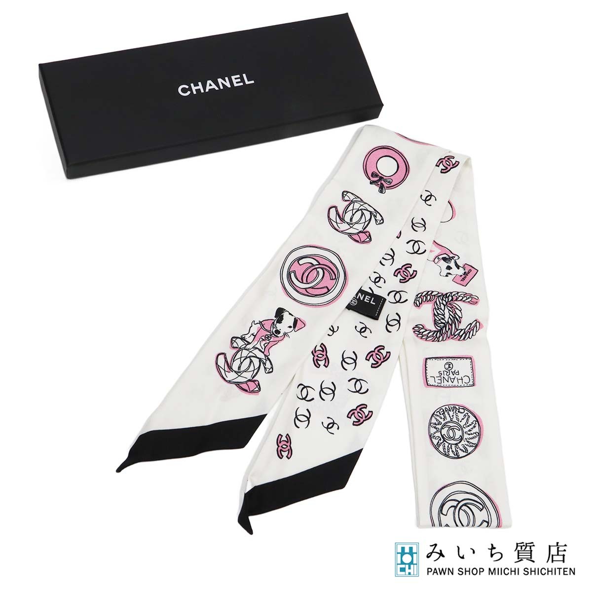 楽天市場】シャネル（レディーススカーフ｜マフラー・スカーフ
